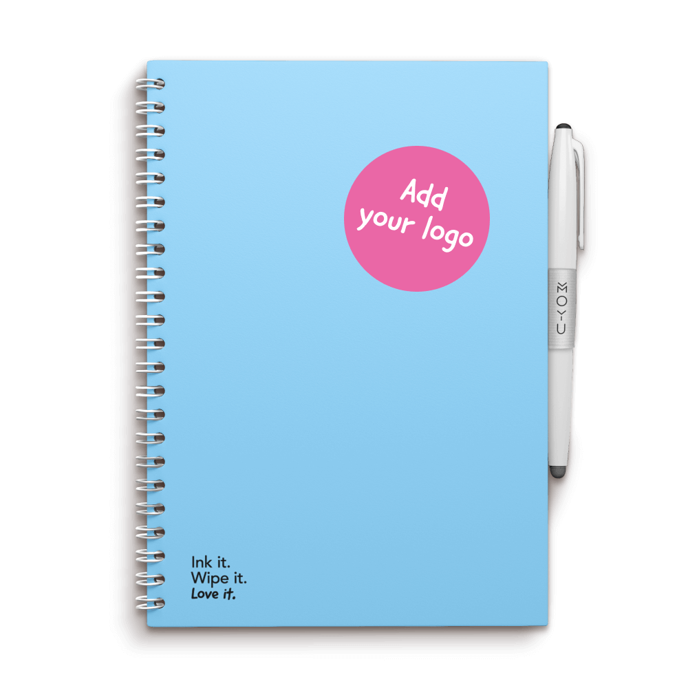 MOYU A5 Hardcover Uitwisbaar Notitieboek van Steenpapier - Sky Blue