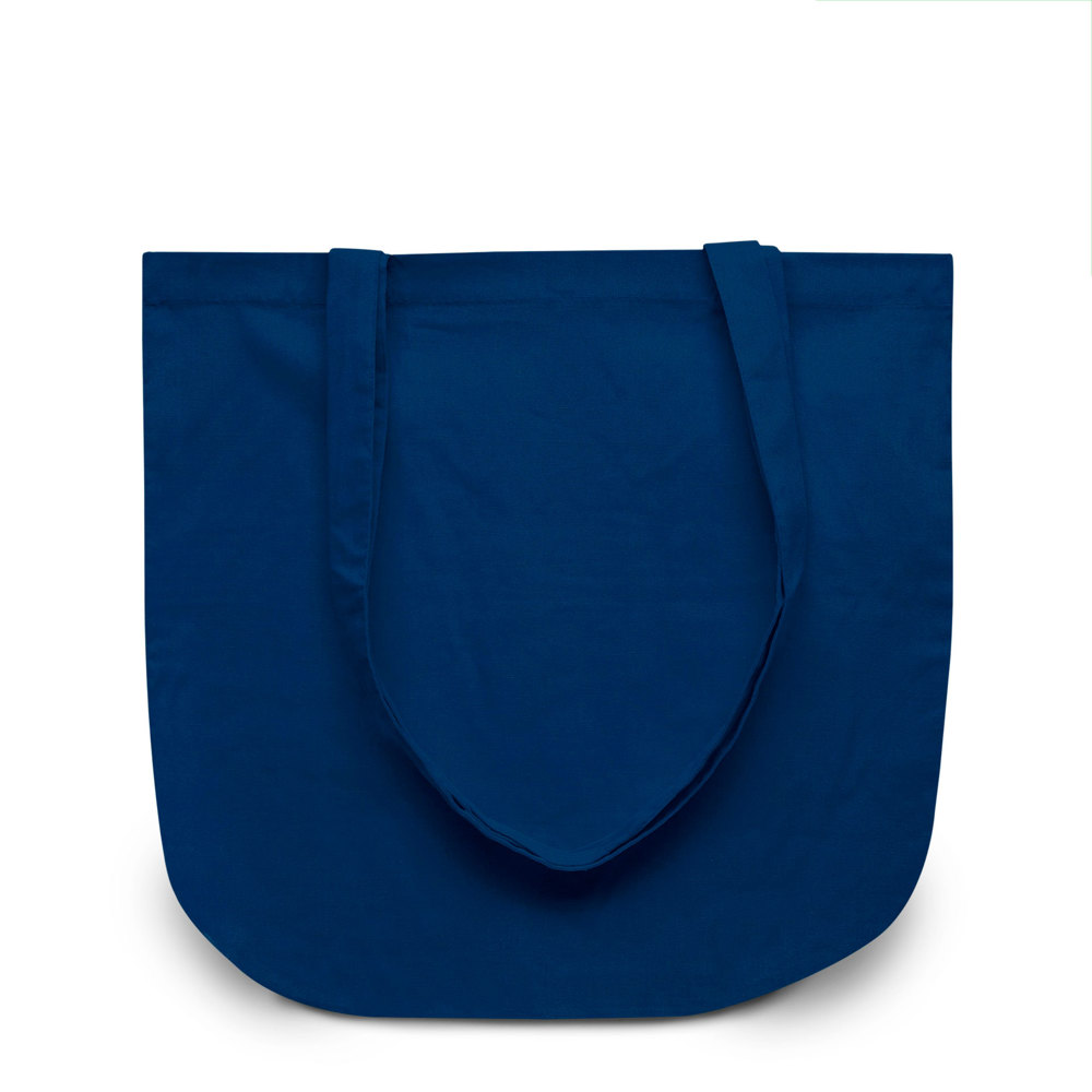 NEW YORK – Katoenen tas met ronde bodem - Marineblauw