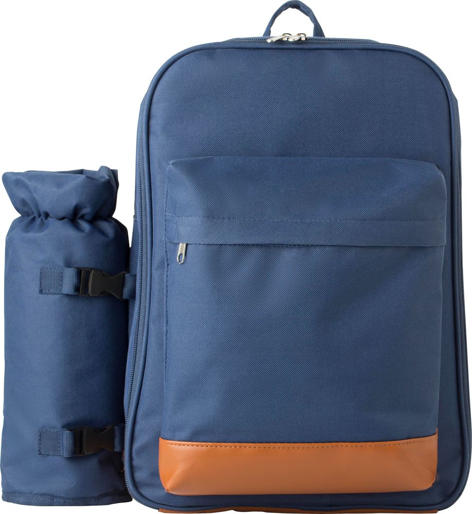 Polyester (600D) picknick rugzak Allison - Blauw
