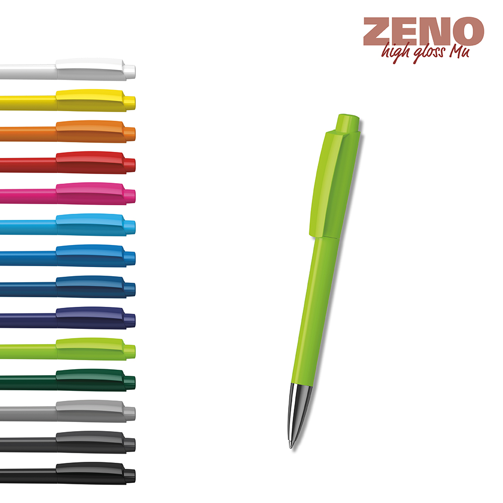 Klio-Eterna - Zeno high gloss Mn - Drukknop-balpen