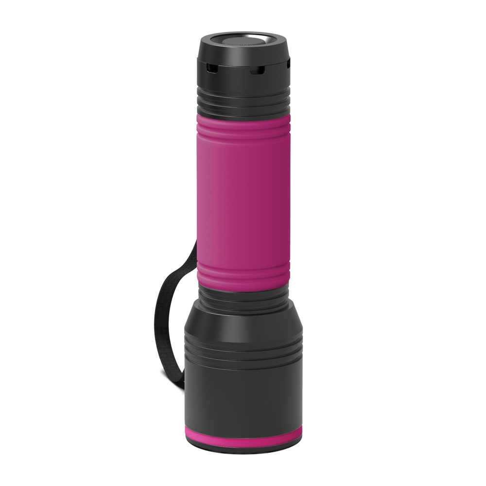 Zaklamp REEVES-myFLASH 700 - zwart, magenta