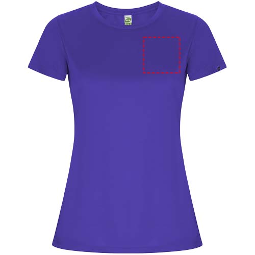 Imola 135 g/m² sportshirt met korte mouwen voor dames