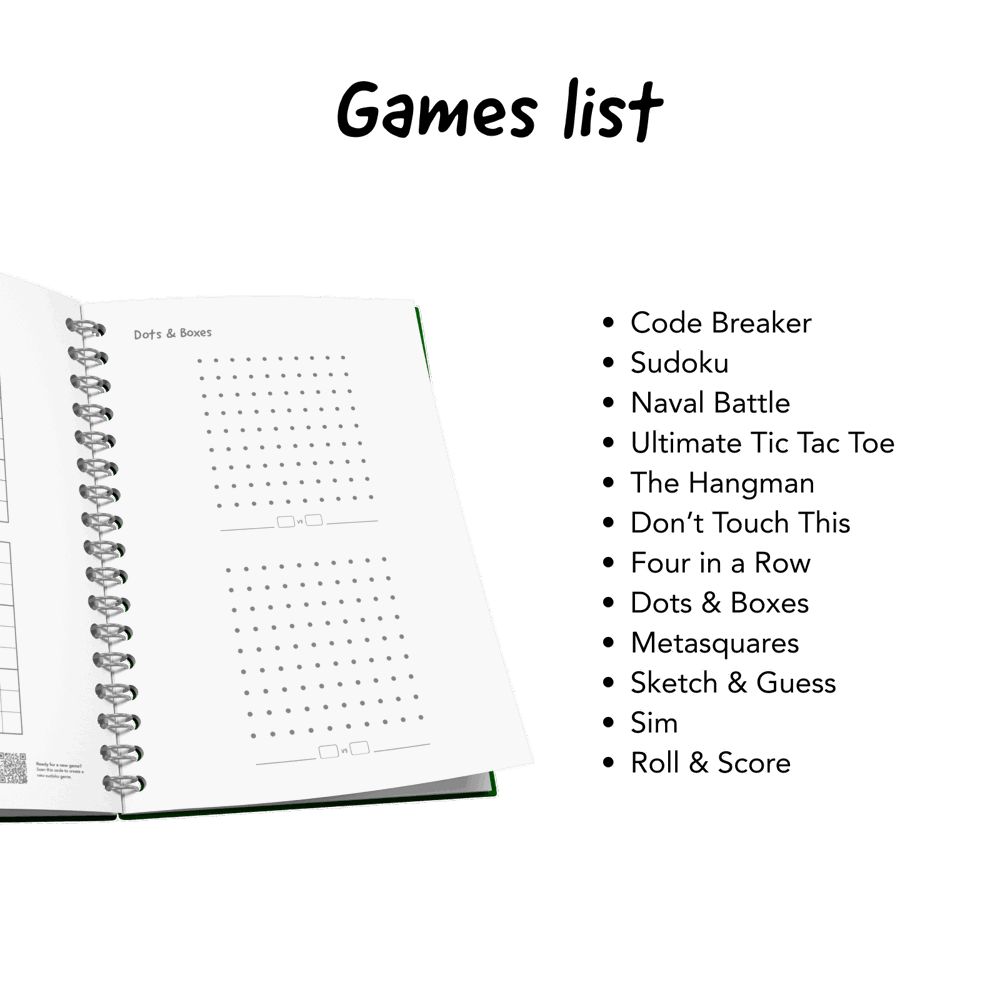 MOYU Uitwisbaar Game Book A5 Softcover