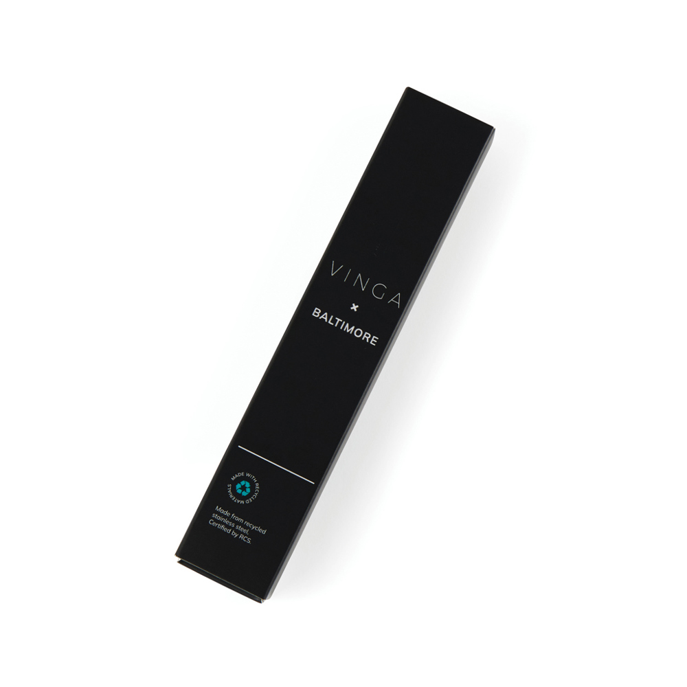 VINGA Baltimore RCS recycled RVS pen