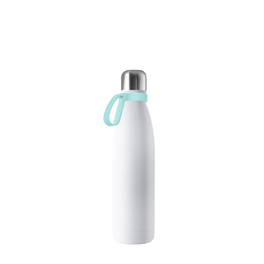 Thermofles RETUMBLER-NIZZA - zilver, wit, lichtblauw