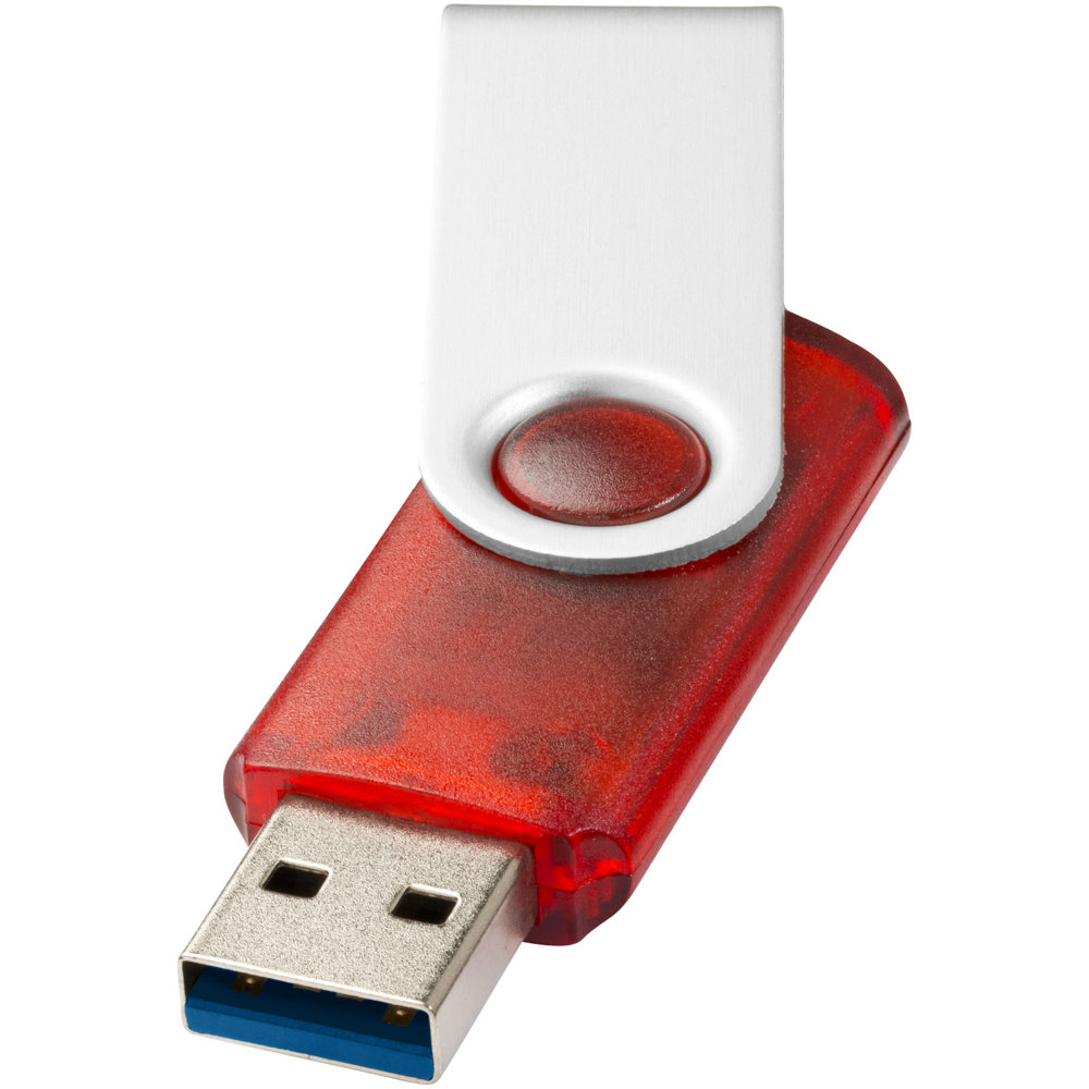 Rotate USB 3.0 doorzichtig - Rood