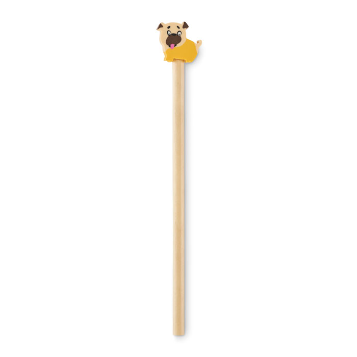 CIRCO - Houten potlood met dierenvorm - Hout
