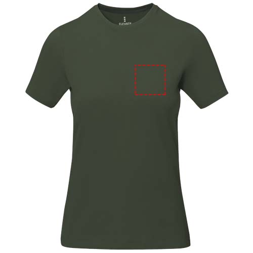 Nanaimo dames t-shirt met korte mouwen