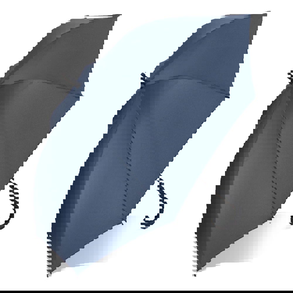 Verdure 190T Pongee 23" Winddichte haakparaplu Auto open - Donkerblauw