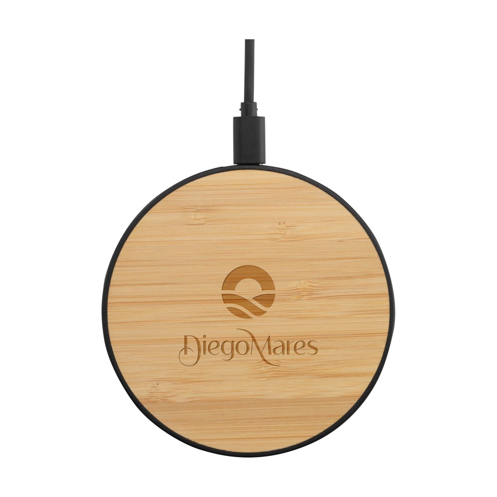 Bamboo 15W Wireless Fast Charger draadloze snellader
