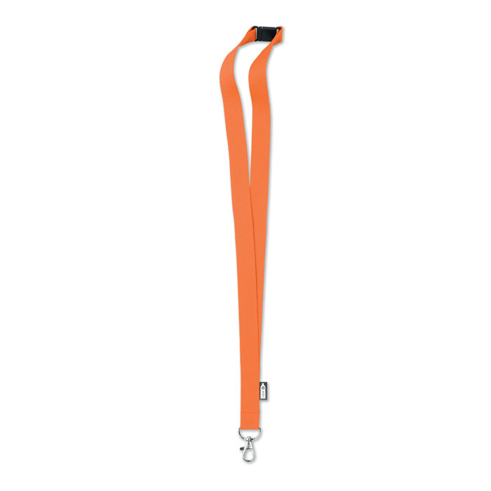 LANY RPET - RPET Lanyard - Oranje