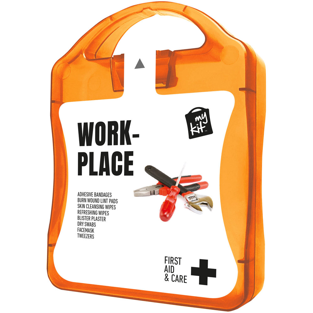 MyKit Werkplek Eerste Hulp Set - Transparant oranje