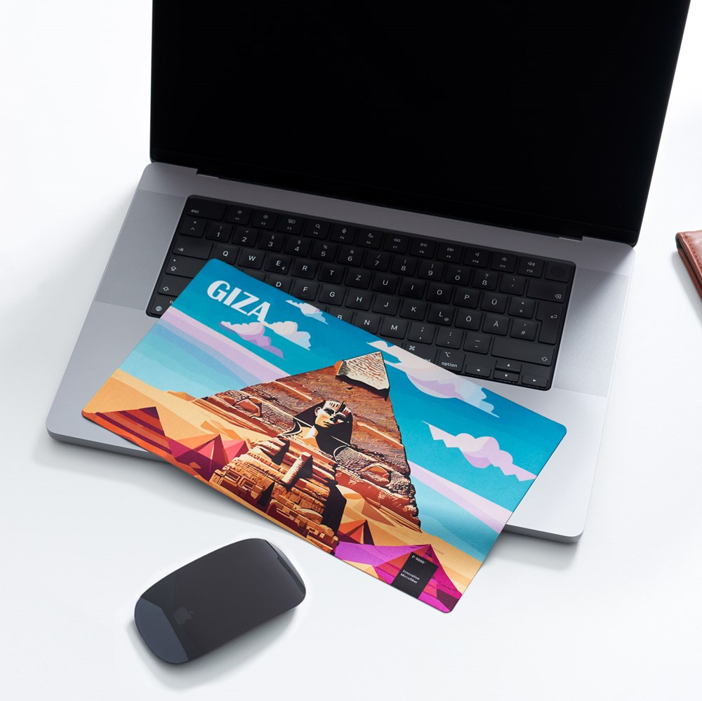LapKoser® 3in1 notebookpad 28x16 cm met standaard inlegkaart, all-inclusive-pakket