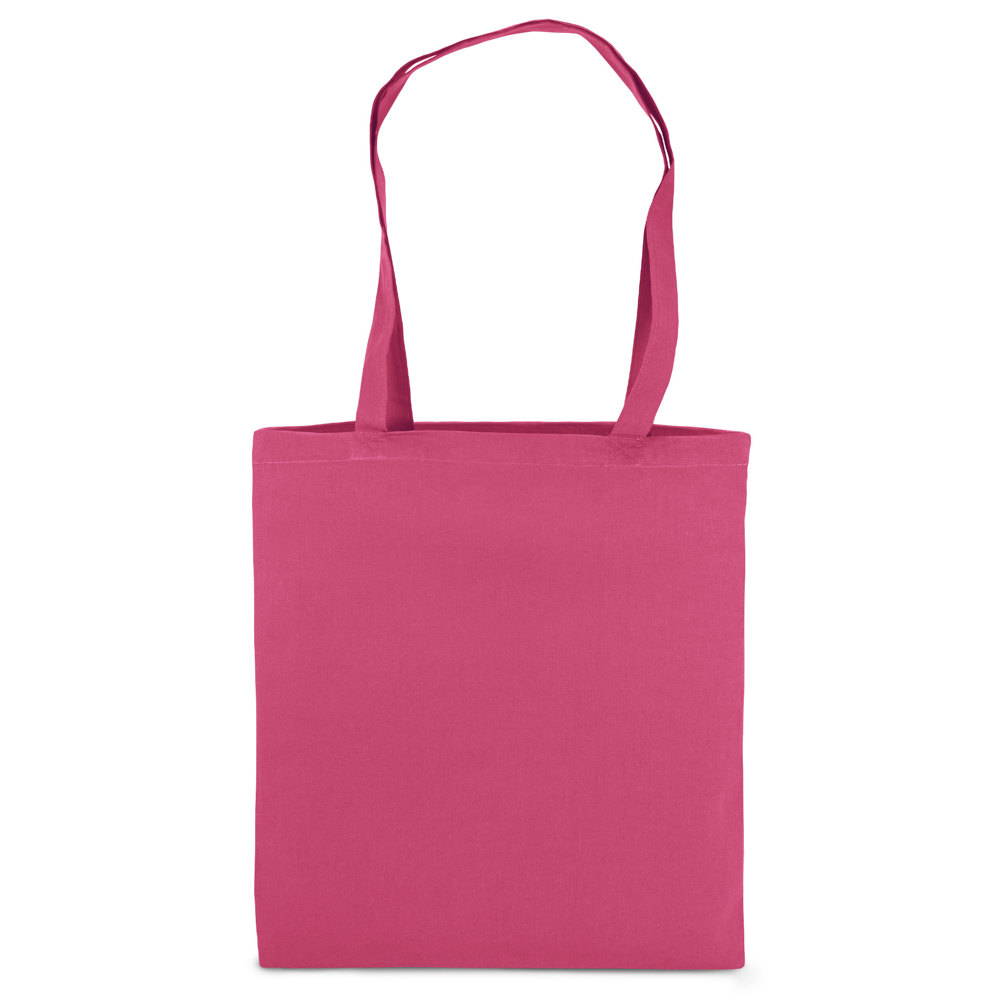 RIAD – Katoenen tas met lange handvatten - Magenta