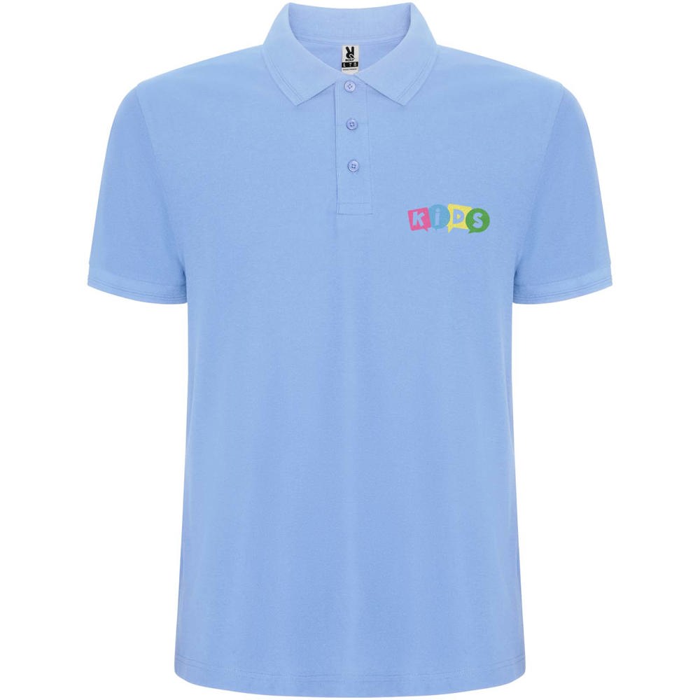 Pegaso Premium 220 g/m² kinderpolo met korte mouwen