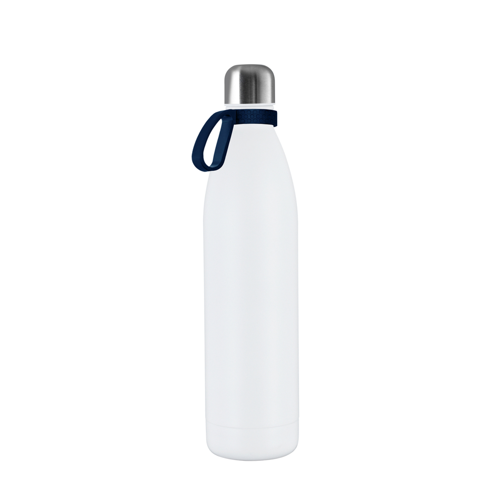 Thermofles RETUMBLER-NIZZA XL - zilver, wit, donkerblauw