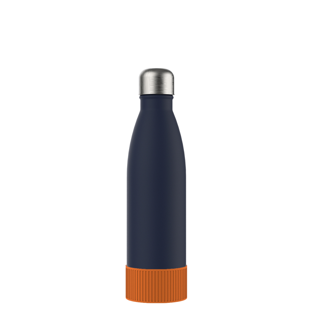 Thermofles RETUMBLER-NIZZA - oranje, navy, zilver