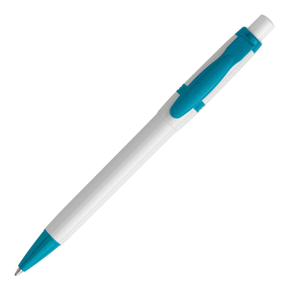 Balpen Olly hardcolour - Wit / Turquoise