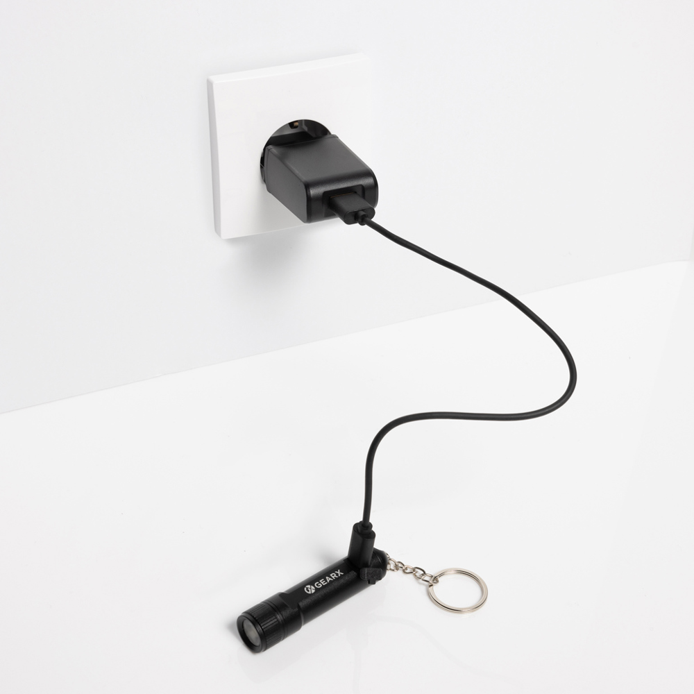 Gear X oplaadbare ultra felle zaklamp