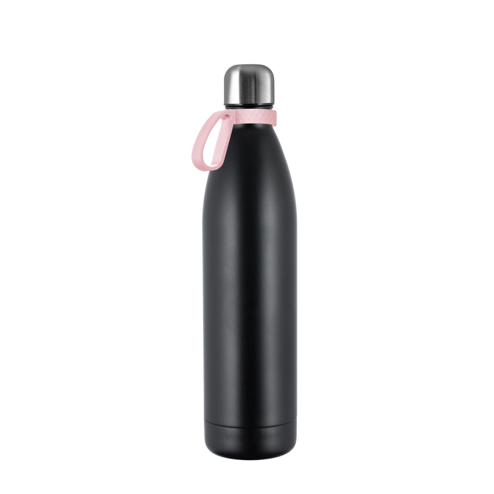 Thermofles RETUMBLER-NIZZA XL - zwart, zilver, lichtmagenta, roze