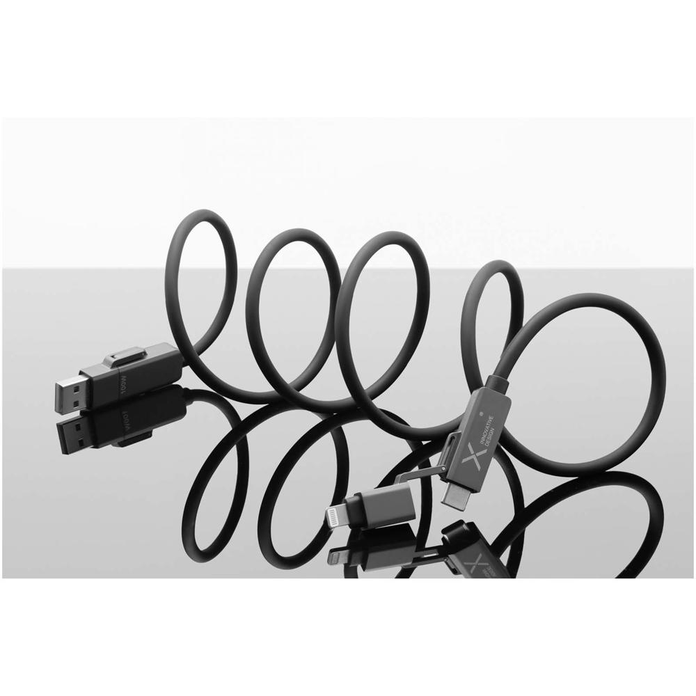 SCX.design C59 magnetische siliconen oplaadkabel van 100 W