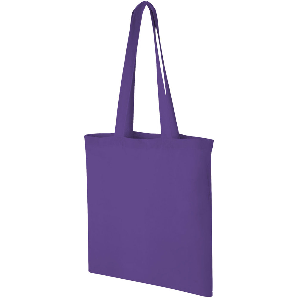 Madras 140 g/m² katoenen draagtas 7L - Lavendel