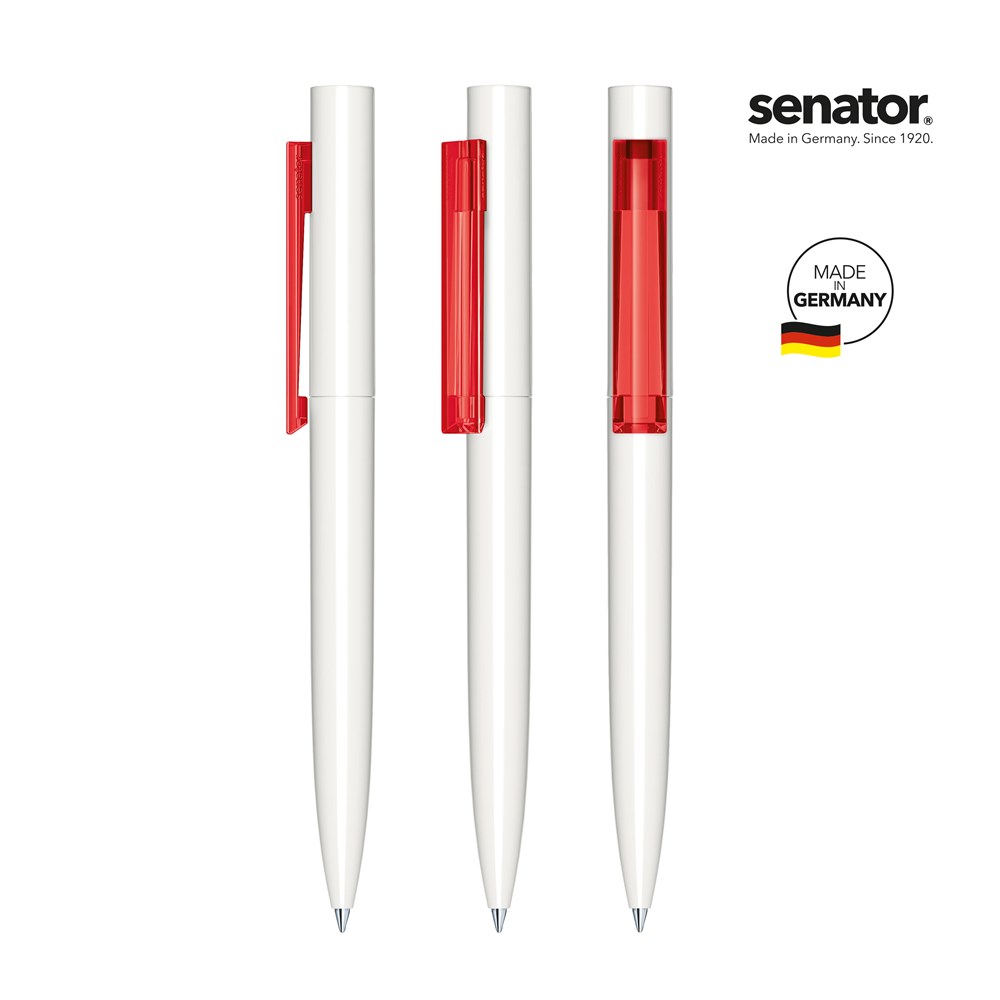 senator® Headliner  Polished  Basic Twist ballpoint pen - rood 186