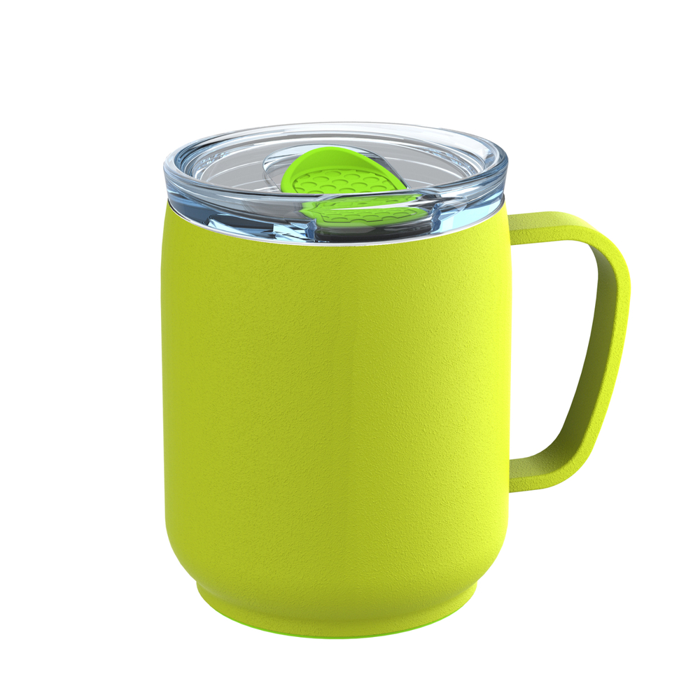 Thermobeker RETUMBLER-myNIZZA CERAMIC - lichtgroen, transparant
