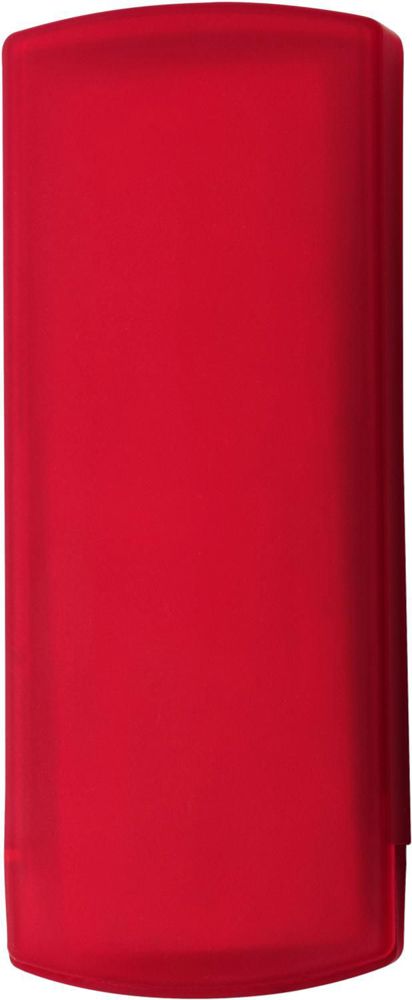Kunststof cassette met pleisters Pocket - Rood
