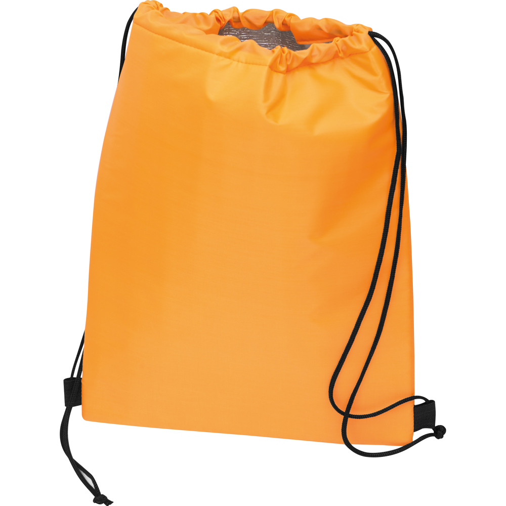 Polyester gymtas - oranje