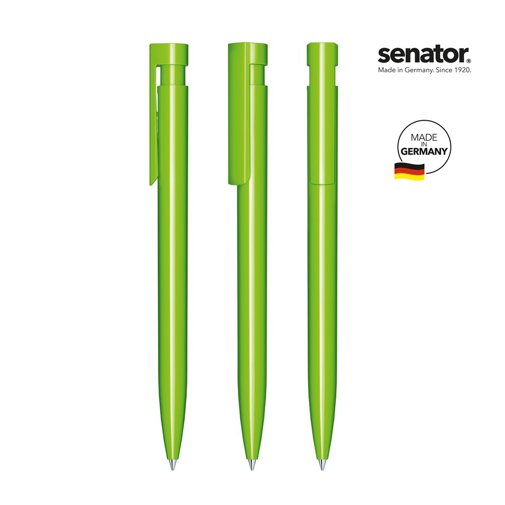 senator® Liberty Polished  retractable pen - groen 376