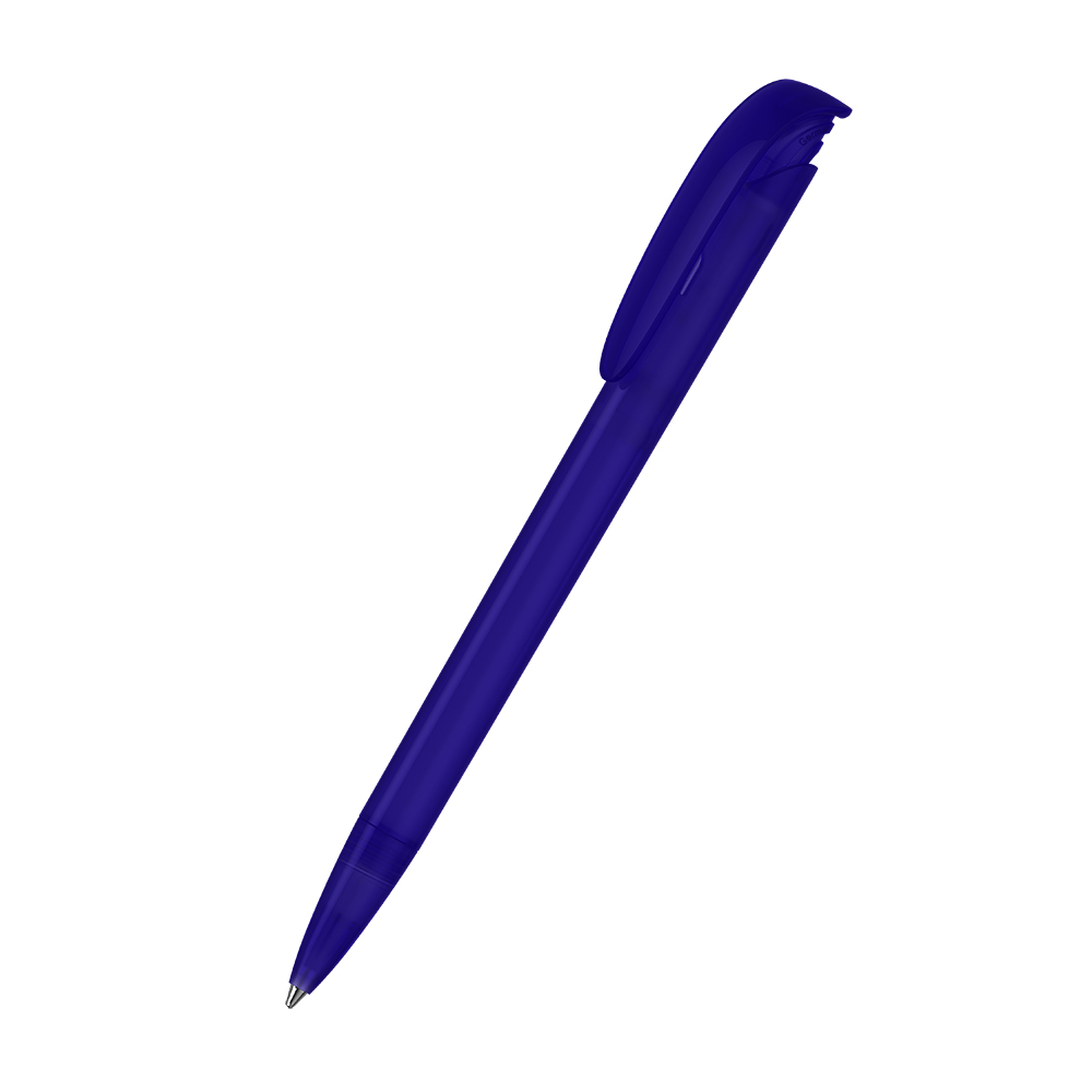 Klio-Eterna - Jona ice - Drukknop-balpen - donkerblauw ijs