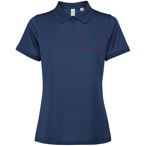 Tormo 125 g/m² damespolo met korte mouwen