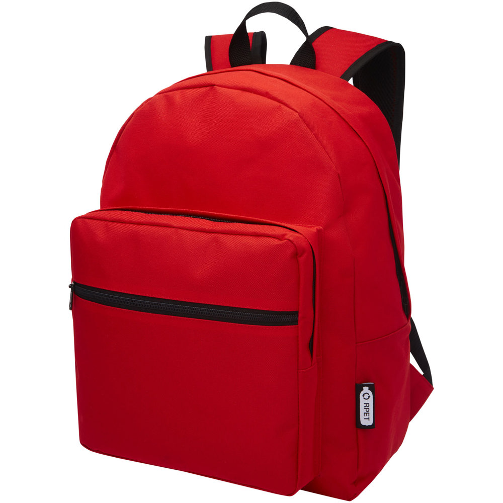 Retrend RPET rugzak 16L - Rood
