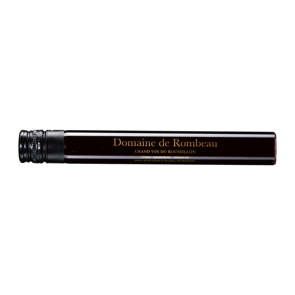 Giftbox | Rombeau Wine & Chocolate | 2 x 100 ML | 1 x 8 truffels | Glas