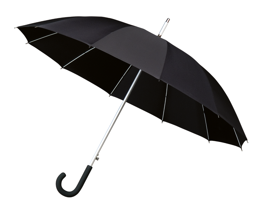 FALCONE - Compact - Automaat - Windproof -  110 cm - Zwart