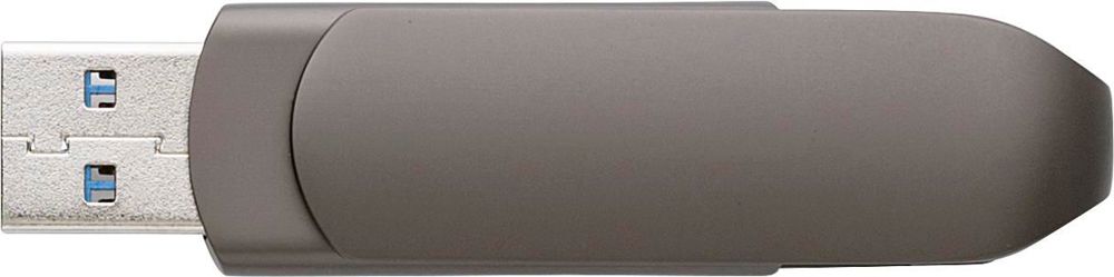 Zinklegering USB-stick Harlow - gun metal