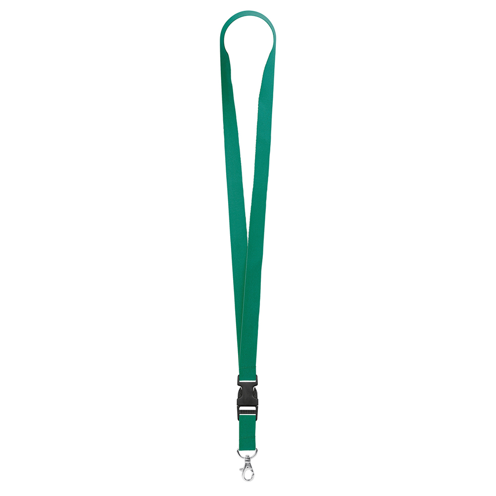 Keycord "standaard", breedte 20 mm - Bosgroen