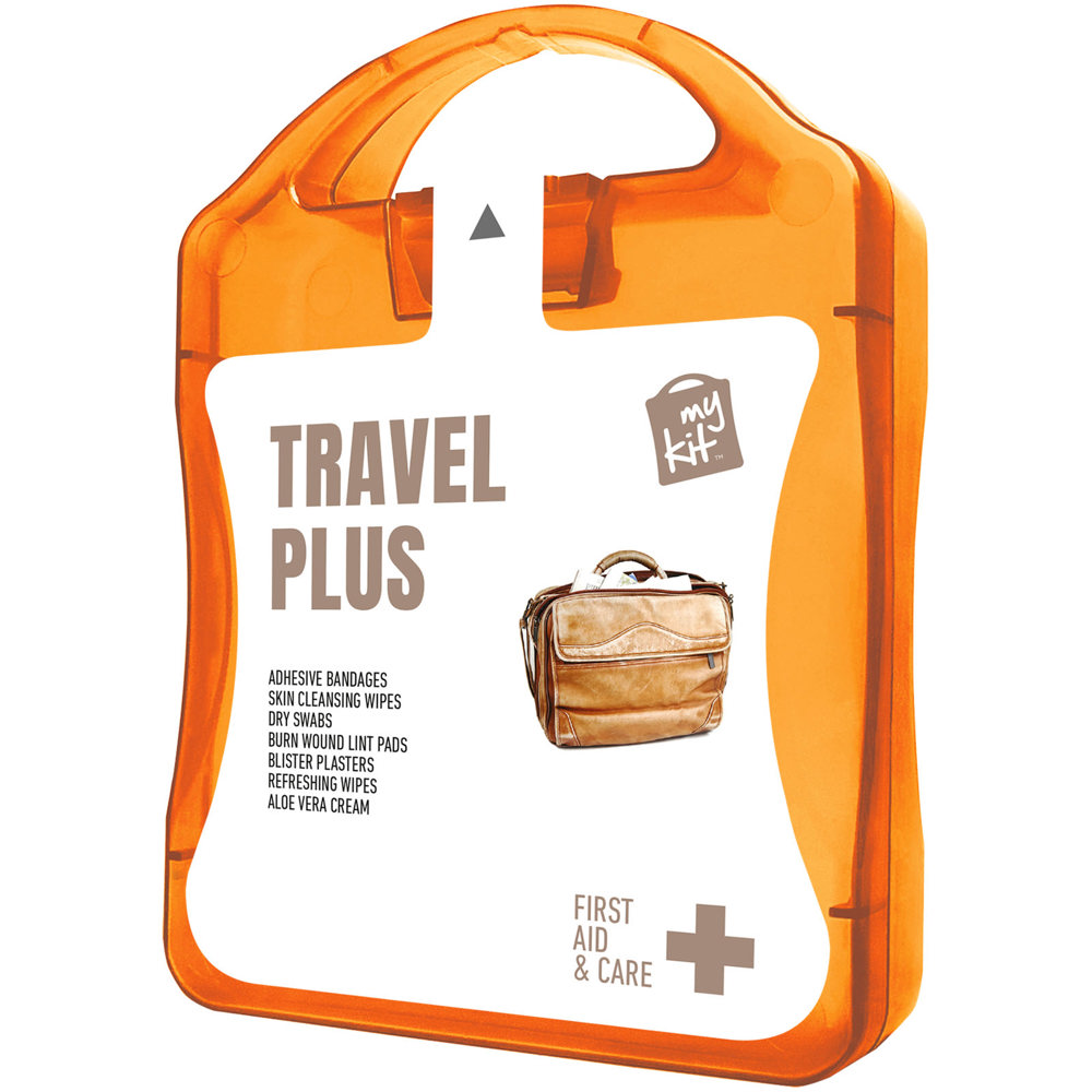 MyKit Reizen Plus Set - Transparant oranje