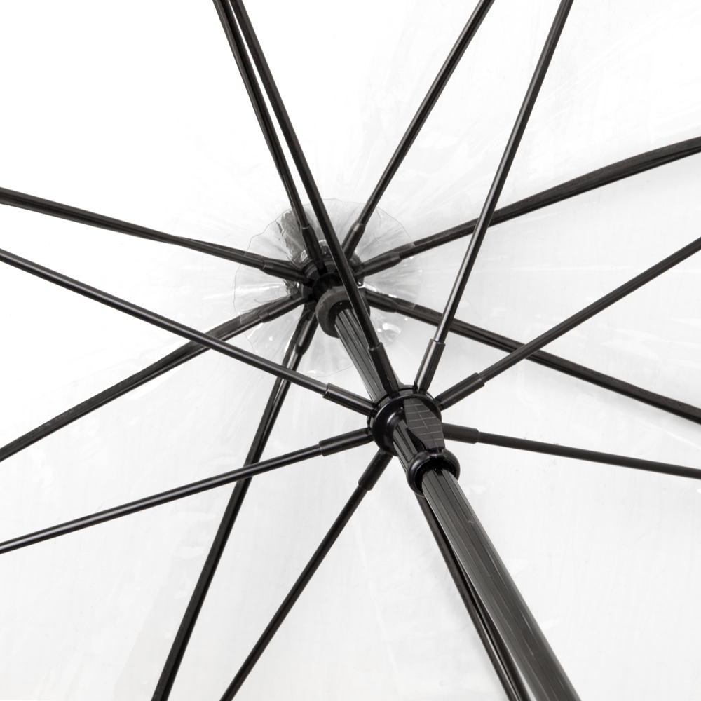 FALCONE - Transparant - Handopening - Windproof -  120 cm - Transparant