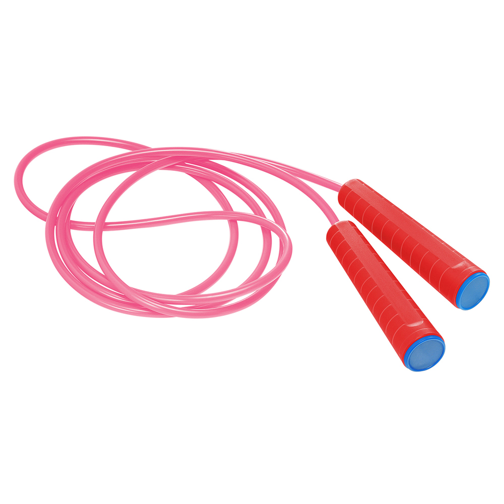 Springtouw - rood/blauw/fuchsia