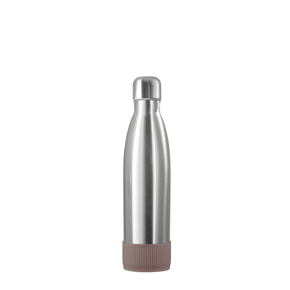 Thermofles RETUMBLER-NIZZA - zilver, bruin