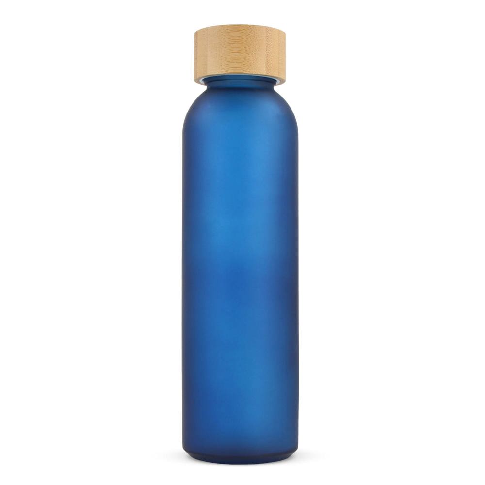 Waterfles glas &amp; bamboe 500ml