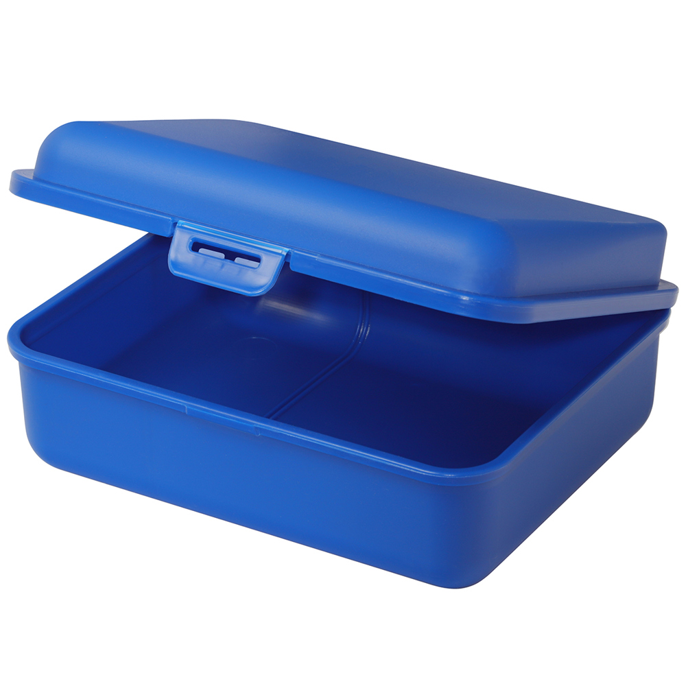 Brooddoos, groot - Blauw