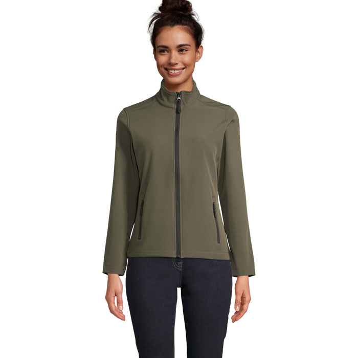 RACE WOMEN - RACE dames shoftshell 280g - Army