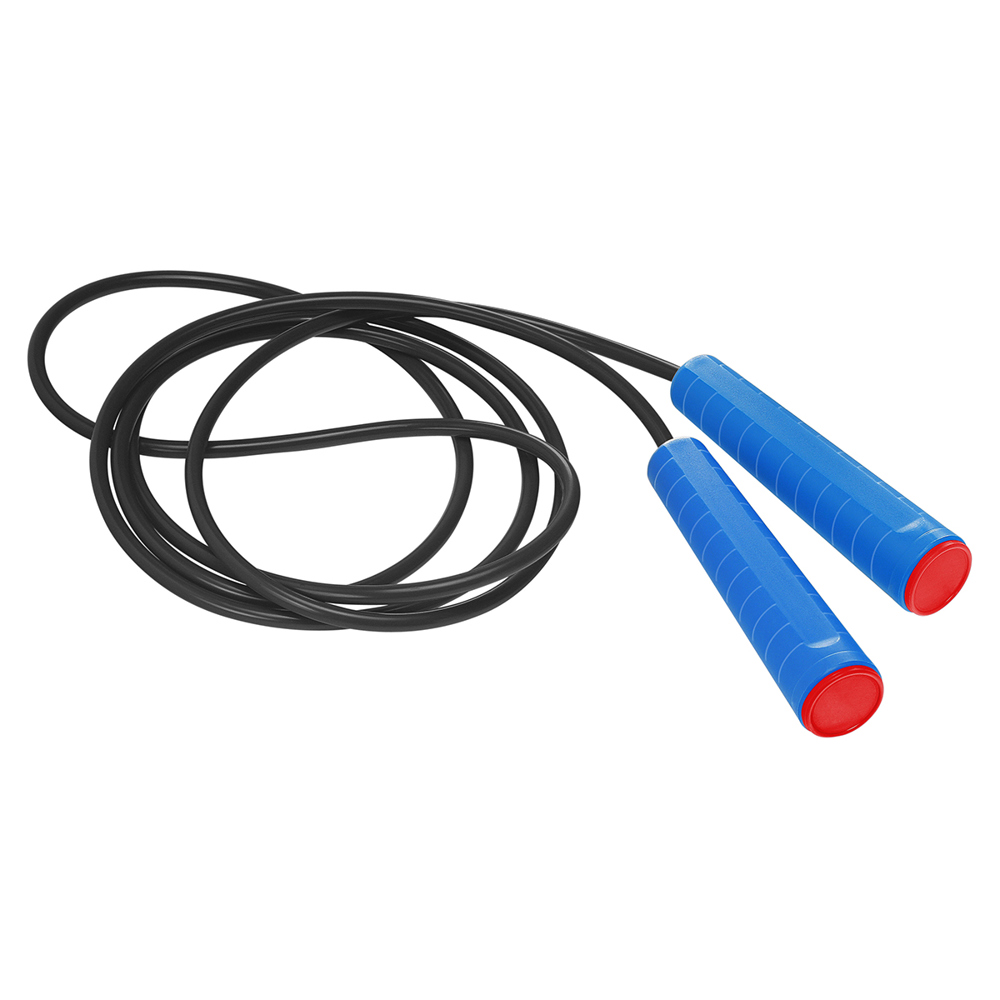 Springtouw - blauw/rood/zwart