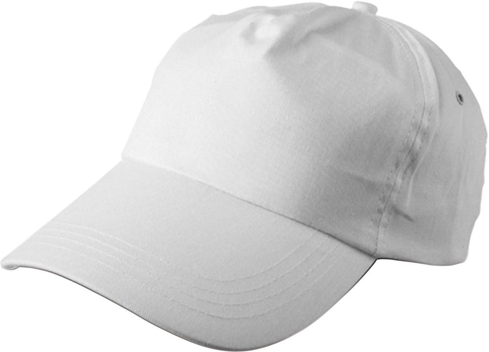 Katoenen twill pet Lisa - Wit