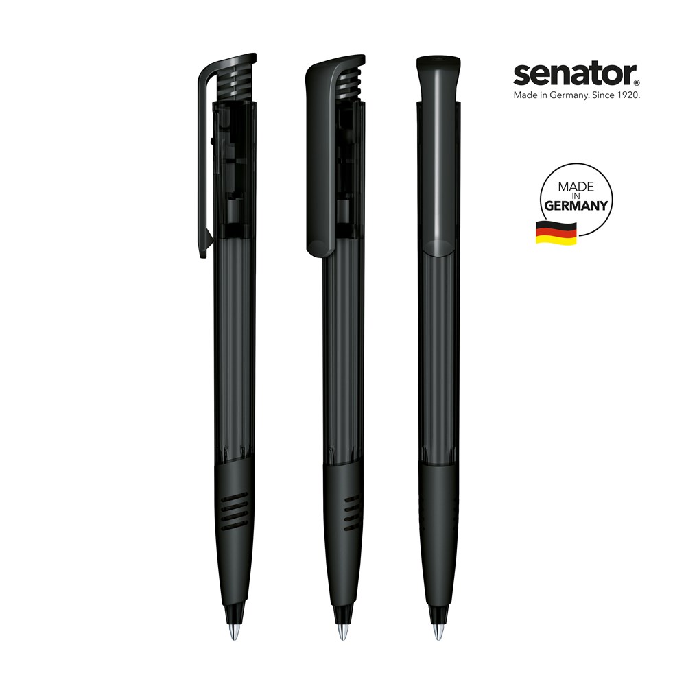 senator® Super Hit Clear SG balpen - Zwart