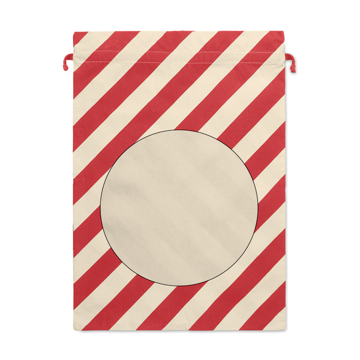 LAUKKU - Grote katoenen tas kerstmotief