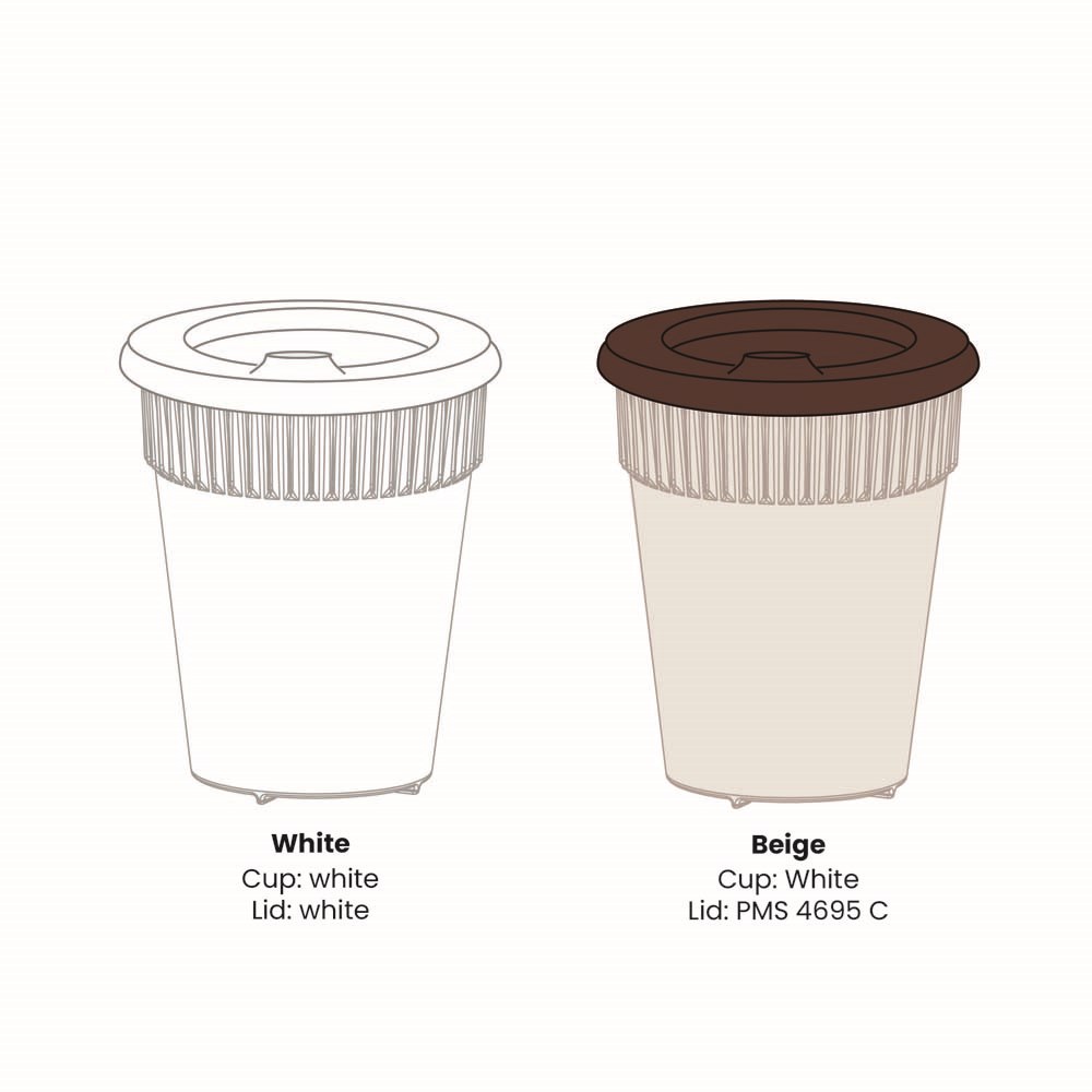 Hot cup, 200 ml Per 100 stuks